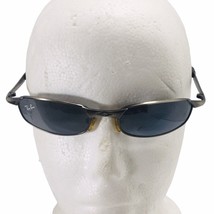 Vtg Bausch &amp; Lomb Ray Ban Gunmetal Olympian I Dlx Curved Wrap Sunglasses - £113.90 GBP