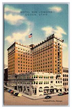 Hotel Ben Lomond Ogden Utah UT UNP LInen Postcard R27 - £1.54 GBP