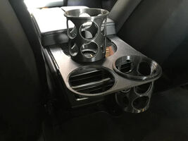Rear Cup Holder Insert for Tesla Model S – Back Seat Drink Organizer - $36.77