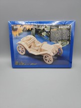 3D Wooden Model Puzzle Classic Car Model 90142 Ages 6+ Brand New - £5.49 GBP