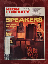 High Fidelity Magazine June 1973 Speakers Speaker Lab Tests - £16.07 GBP