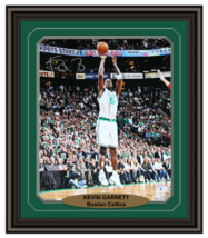 Kevin Garnett Signed &amp; Framed Boston Celtics 16X20 Photo COA Fanatics Autograph - £436.29 GBP