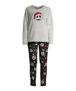 Disney Jack Skellington Nightmare Christmas Ladies 2 Piece Pajamas PJ Se... - £39.46 GBP