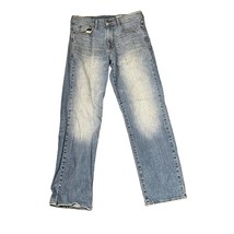 Cremieux Relaxed Fit Men Jeans 32x32 Straight Leg Med Wash Hi-Rise Premi... - $19.79