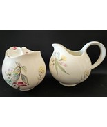 Eva Zeisel Hallcraft Bouquet Creamer and Sugar Bowl with Lid by HALL Chi... - €33,76 EUR