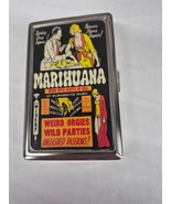 Sweet Cig Case With Marijuana Artwork Holds Kings &amp; 100&#39;s - $444.55 MXN