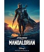 The Mandalorian Poster Season 2 TV Series Disney Art Print Size 24x36&quot; 2... - £8.62 GBP+