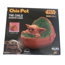 Star Wars The Mandalorian THE CHILD Chia Pet Decorative Planter Pottery - £11.23 GBP