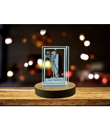 LED Base included | The Hermit 3D Engraved Crystal - A Unique Crystal Gi... - $484.70 MXN+