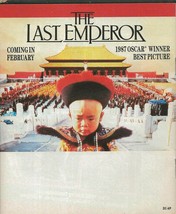 ORIGINAL Vintage Jan 1989 HBO Guide Magazine Wall Street Last Emperor - £31.00 GBP