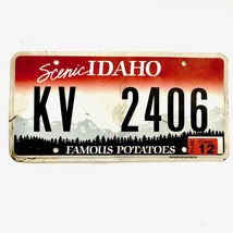 2015 United States Idaho Kootenai County Passenger License Plate V 2406 - £13.19 GBP