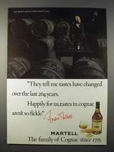 1979 Martell Cognac Ad - Tastes Have Changed - $18.49