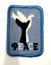 Peace ~ Souvenir Patch ~ 2&quot; X 3&quot; - £3.94 GBP