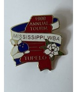 Mississippi WBA 1999 Tupelo Annual Tourn. Lapel Pin Womens Bowling Assoc... - $26.02 CAD