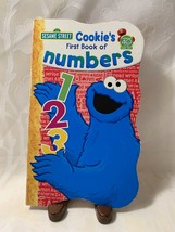 Sesame Street Cookie&#39;s First Book of Numbers 123 Board Book - £3.03 GBP