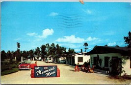 The Mermaid Motel Weeki Wachee Spring FL Postcard PC45 - £3.92 GBP