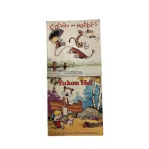 Calvin and Hobbes Bill Watterson Comic Strip Graphic Novels Books Lot of 2 - £8.93 GBP