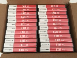 Exit Ds (Nintendo Ds, 2008) Ds Case Of 24 New - $126.99