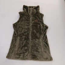 Columbia AL2764 Women's Green Corduroy Full Zip Sleeveless Vest Size Small image 13