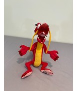 Authentic Disney Store Mushu Dragon 14&quot; Plush from Mulan Stuffed Animal ... - £21.93 GBP