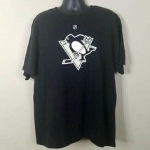 Reebok Pittsburg Penguins 18 James Neal T Shirt Size 2XL NHL Hockey Mascot Black - £6.36 GBP