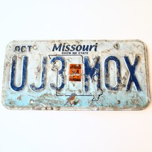 2014 United States Missouri Base Passenger License Plate UJ3 M0X - €10,38 EUR