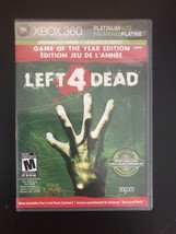 LEFT 4 DEAD Game Of The Year Edition XBOX 360 Platinum Hits Complete V Good Cond - £15.41 GBP