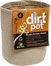 Hydrofarm HGDBT1 Tan 1 Gallon Dirt Pot, 1 gal - £6.28 GBP