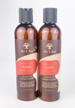 As I Am Leave In Conditioner Natural Hair 8oz Lot Of 2 Coconut Alma Green Tea - £18.56 GBP