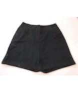 Rafaella Ladies Women&#39;s Shorts Short Size 12 Black Flat Front GUC Pre-owned - £14.23 GBP