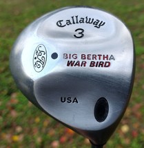 Callaway Big Bertha Warbird Fairway 3 Wood RCH 90 Reg Graphite Golf NEEDS GRIP - £23.53 GBP