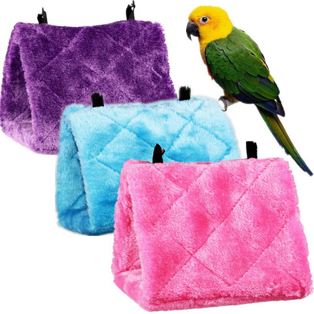 House Home Fashion Newest Hot Sales Pet Bird Parrot Parakeet Budgie Warm Hammock - £19.75 GBP