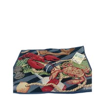 Paul Brent Summer Steamers Set of 4 Tapestry Placemats Lobster Crabs NEW - £22.21 GBP