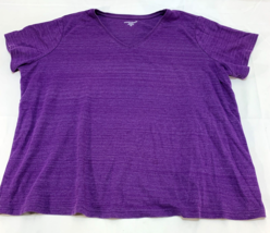 Laura Scott Shirt Size XL Lightweight Purple - £11.05 GBP