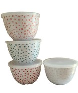 Pioneer Woman ~ Eight (8) Piece ~ Prep Bowl Set ~ Melamine ~ Polka Dot P... - $649.65 MXN