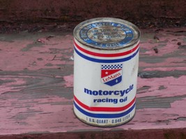 Vintage LeMans Racing Oil Empty 1 Quart Can - $44.55