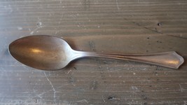 Vintage 7 inch spoon silver-plate marked U of MRH Marie Robinson Hall? - $5.93