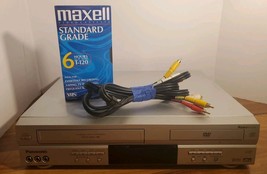 Panasonic DVD VCR COMBO Player PV-D4734S No Remote Tested Working &amp; Seal... - $49.49