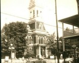 RPPC 1940s Nicholasville Kentucky Ky Tribunale Casa Street Vista Cartoli... - $32.96