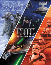 Star Wars UNLOCK! The Escape Game Family Trio of Excitement Team Play Ne... - $22.95