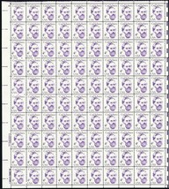Karl Schurz Sheet of One Hundred 4 Cent Postage Stamps Scott 1847 - £11.01 GBP