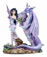 Amy Brown Romantic Twilight Dragon Courting Fairy Figurine Dragons Are R... - €71,04 EUR