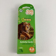 Leap Frog Tag Activity Cards Land Animals National Geographic Kids 2007 New - $24.70