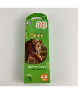 Leap Frog Tag Activity Cards Land Animals National Geographic Kids 2007 New - $469.28 MXN