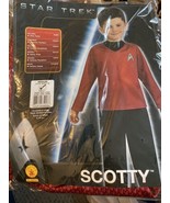 Star Trek Movie Scotty Red Shirt Costume - Child Size Medium 8-10 nwt Ru... - $26.95 CAD