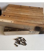 Extensole Table Slides (Parts) Antique Expandable Watertown Wisconsin Ac... - $64.50 CAD