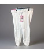 RIP-IT Classic Women’s Softball Pants White Size M Elastic Waistband New - $386.84 MXN