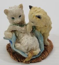 FF) Mini Playful Kittens Cats in Hat Figurine Decor - $7.91