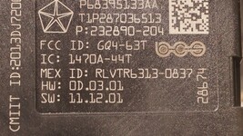 Chrysler Dodge Mopar Wireless Ignition Node Switch W/ Fob P68395133AA image 6