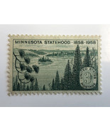 1958 3 Minnesota Statehood Stamp - $5.00